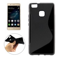 Нескользящий чехол для Huawei P9 Lite (черный) Нескользящий чехол для Huawei P9 Lite (черный)