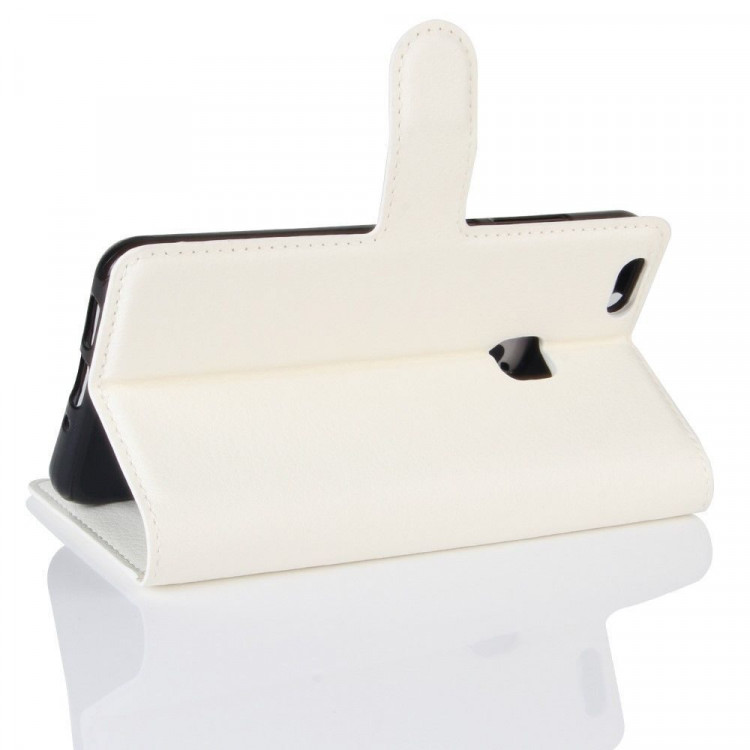 Чехол с визитницей для Huawei P10 Lite (белый)