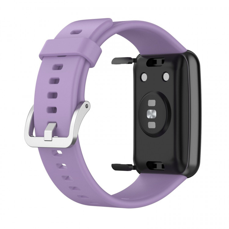 Силиконовый ремешок для Huawei Watch Fit TIA-B09 (фиолетовый)
