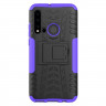 Чехол Hybrid Armor для Huawei P20 lite (2019) / nova 5i (черный + фиолетовый)