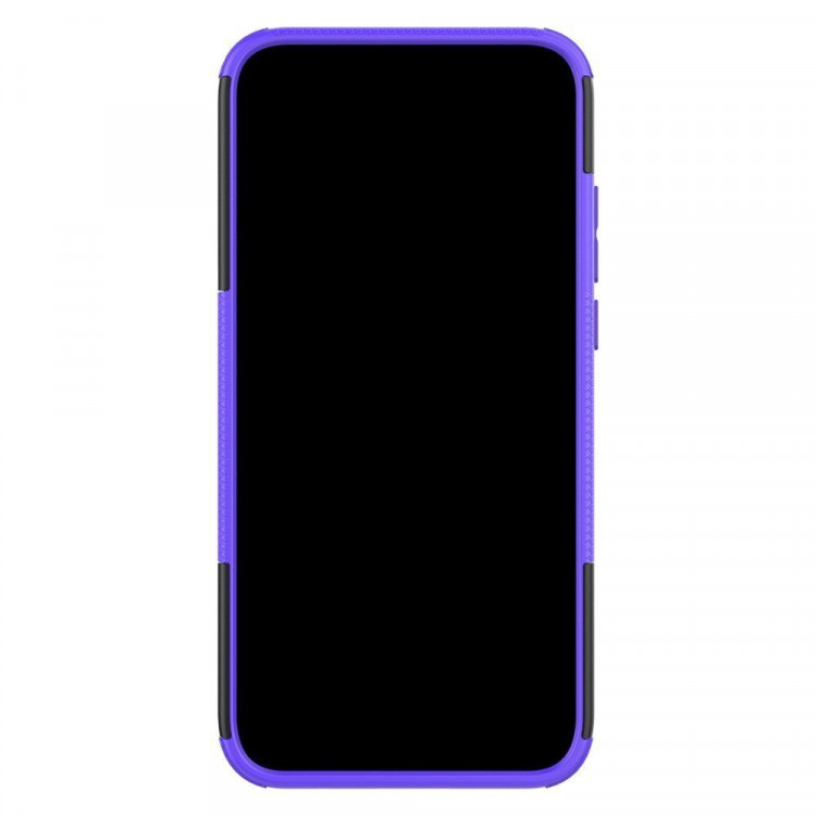 Чехол Hybrid Armor для Huawei P20 lite (2019) / nova 5i (черный + фиолетовый)