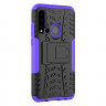 Чехол Hybrid Armor для Huawei P20 lite (2019) / nova 5i (черный + фиолетовый)