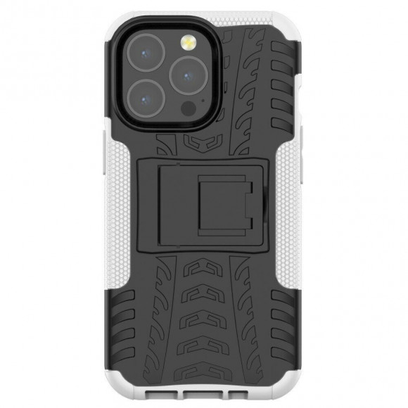Чехол Hybrid Armor для iPhone 13 Pro (черный + белый) Чехол Hybrid Armor для iPhone 13 Pro (черный + белый)