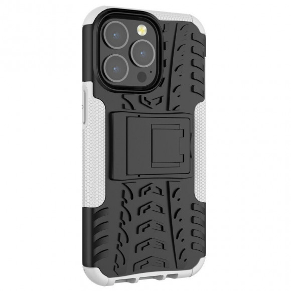Чехол Hybrid Armor для iPhone 13 Pro (черный + белый) Чехол Hybrid Armor для iPhone 13 Pro (черный + белый)