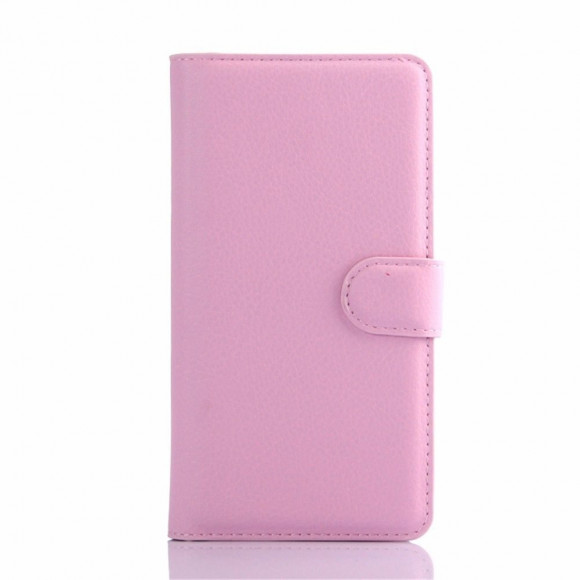 Чехол с визитницей для LG X Style K200DS (розовый) Чехол с визитницей для LG X Style K200DS (розовый)