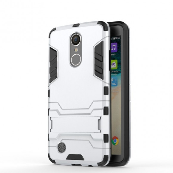 Чехол Duty Armor для LG K8 (2017) X300 / M200N (серебряный) Чехол Duty Armor для LG K8 (2017) X300 / M200N (серебряный)