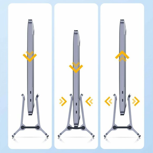 Гравитационная алюминиевая подставка Hagibis для ноутбука и MacBook