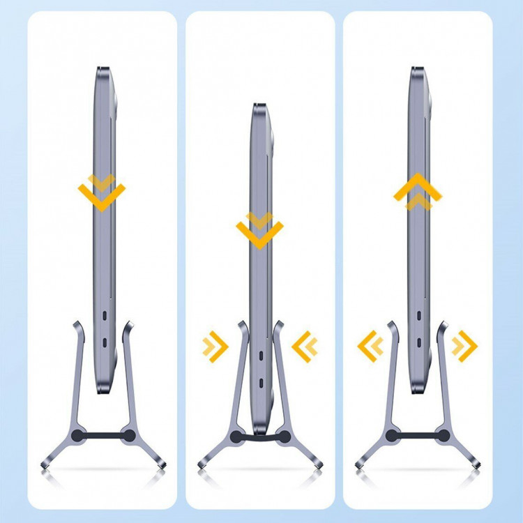 Гравитационная алюминиевая подставка Hagibis для ноутбука и MacBook