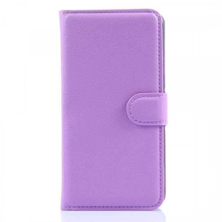 Чехол с визитницей для Lenovo Sisley S90 (фиолетовый)