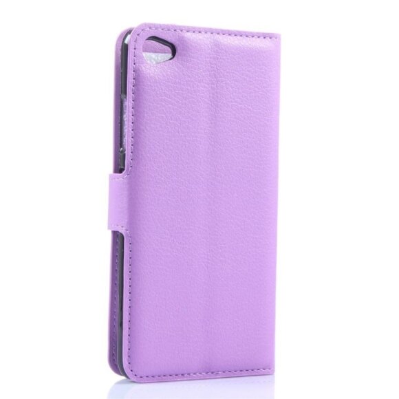 Чехол с визитницей для Lenovo Sisley S90 (фиолетовый)