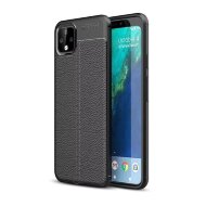 Чехол-накладка Litchi Grain для Google Pixel 4 XL (черный) Чехол-накладка Litchi Grain для Google Pixel 4 XL (черный)