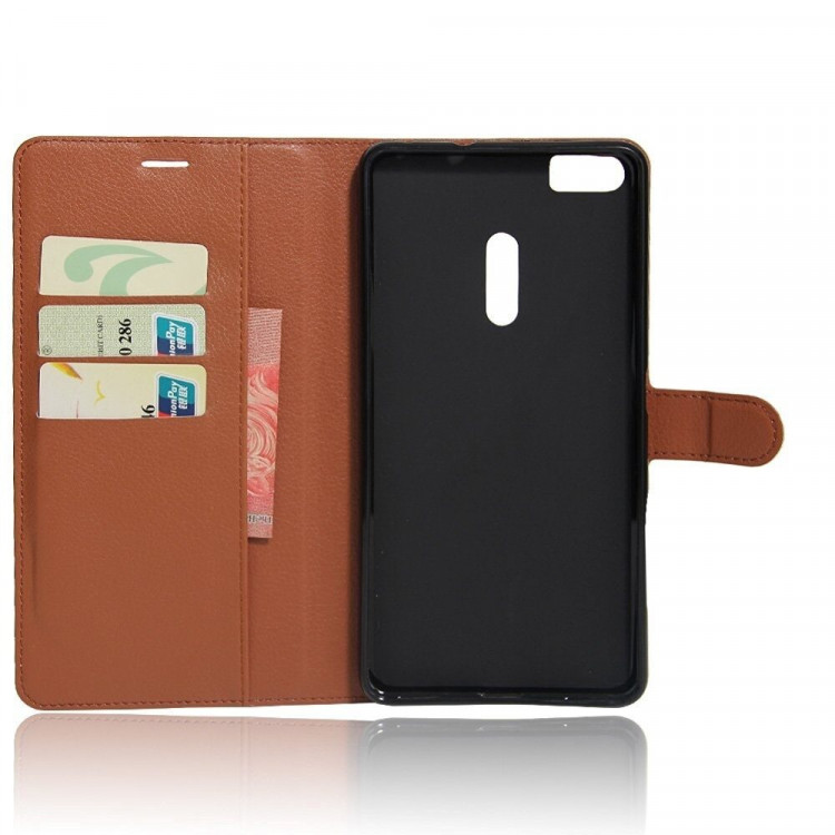 Чехол с визитницей для ASUS Zenfone 3 Ultra ZU680KL (коричневый)