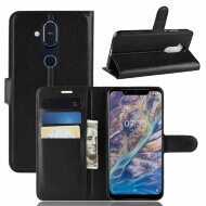 Чехол для Nokia 8.1 (черный) Чехол для Nokia 8.1 (черный)