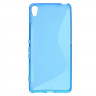 Нескользящий чехол для Sony Xperia XA (голубой)