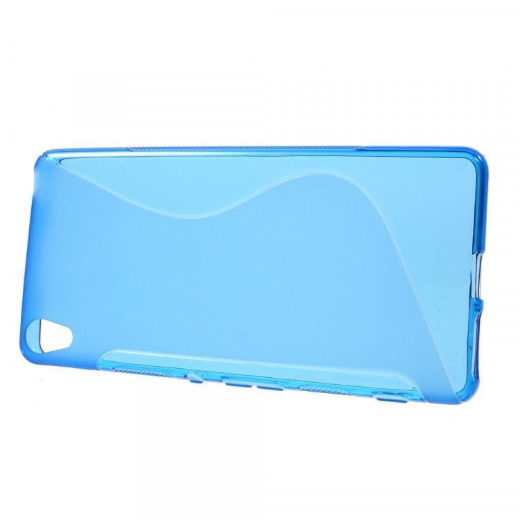 Нескользящий чехол для Sony Xperia XA (голубой)