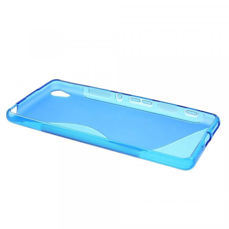 Нескользящий чехол для Sony Xperia XA (голубой)