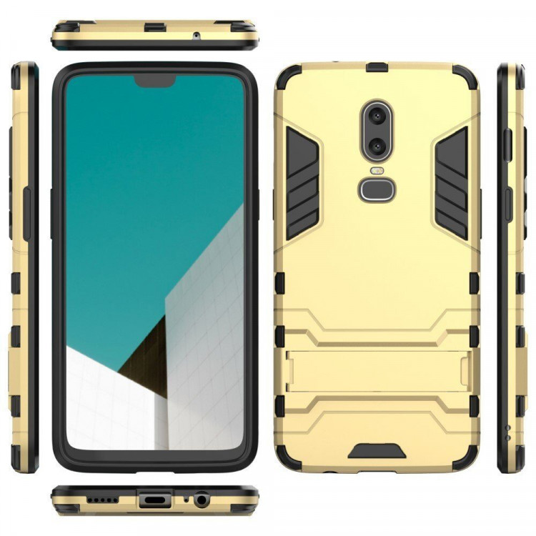Чехол Duty Armor для OnePlus 6 (золотой)