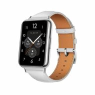 Кожаный ремешок для Huawei Watch Fit 2 (белый) Кожаный ремешок для Huawei Watch Fit 2 (белый)