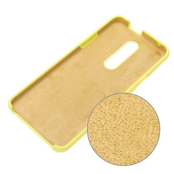 Силиконовый чехол Mobile Shell для OnePlus 7 Pro (желтый) Силиконовый чехол Mobile Shell для OnePlus 7 Pro (желтый)