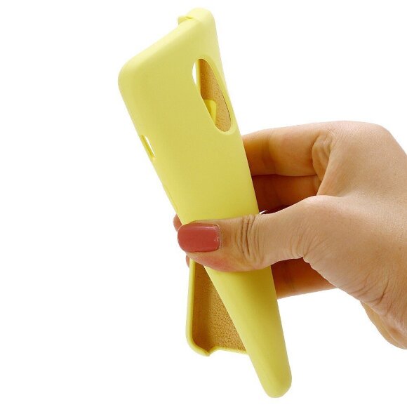 Силиконовый чехол Mobile Shell для OnePlus 7 Pro (желтый) Силиконовый чехол Mobile Shell для OnePlus 7 Pro (желтый)