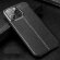 Чехол-накладка Litchi Grain для iPhone 14 Pro (черный)
