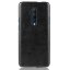 Кожаная накладка-чехол для OnePlus 7T Pro (черный)