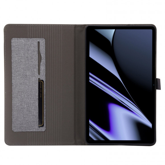 Чехол Business Style для Realme Pad Mini 8.7 дюйма (серый) Чехол Business Style для Realme Pad Mini 8.7 дюйма (серый)