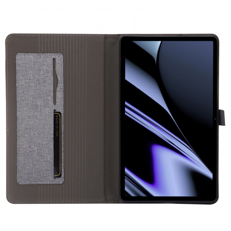 Чехол Business Style для Realme Pad Mini 8.7 дюйма (серый)