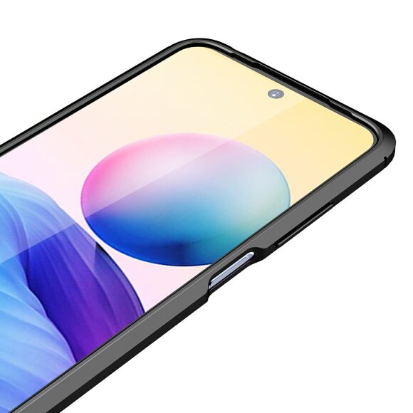 Чехол-накладка Litchi Grain для Poco M3 Pro, Xiaomi Redmi Note 10 5G (темно-синий) Чехол-накладка Litchi Grain для Poco M3 Pro, Xiaomi Redmi Note 10 5G (темно-синий)