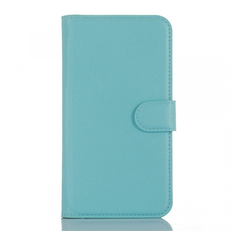 Чехол-книжка с визитницей для ZTE Blade X7 / V6 (голубой)