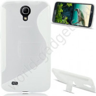 Чехол с подставкой для Samsung Galaxy Mega 6.3 (белый)