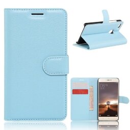 Чехол с визитницей для Xiaomi Mi4s (голубой)