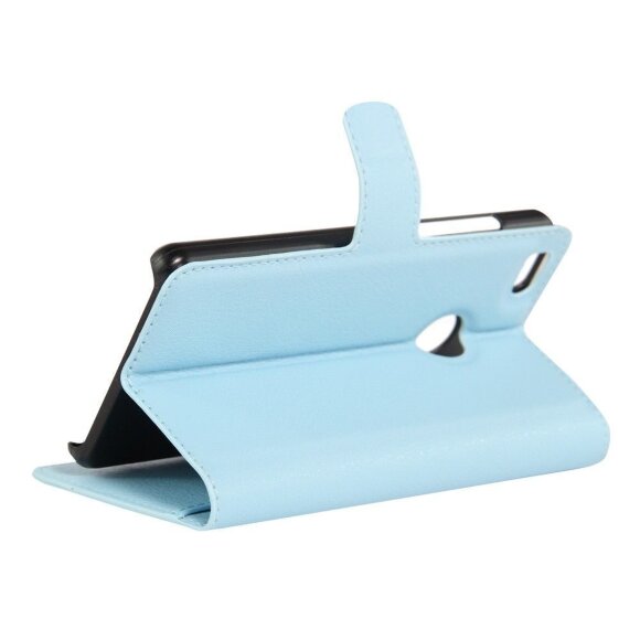 Чехол с визитницей для Xiaomi Mi4s (голубой) Чехол с визитницей для Xiaomi Mi4s (голубой)