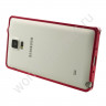 Металлический бампер LOVE MEI для Samsung Galaxy Note 4 (красный)