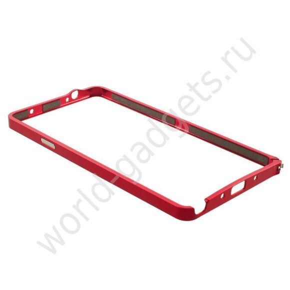 Металлический бампер LOVE MEI для Samsung Galaxy Note 4 (красный) Металлический бампер LOVE MEI для Samsung Galaxy Note 4 (красный)