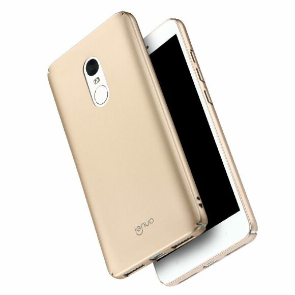 Чехол-накладка LENUO для Xiaomi Redmi Note 4 (золотой)