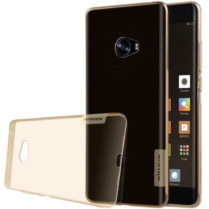 Силиконовый TPU чехол NILLKIN для Xiaomi Mi Note 2 (золотой)