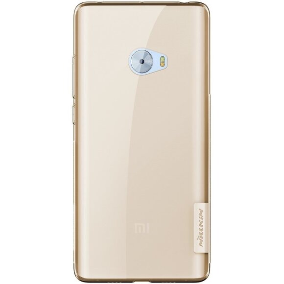 Силиконовый TPU чехол NILLKIN для Xiaomi Mi Note 2 (золотой)