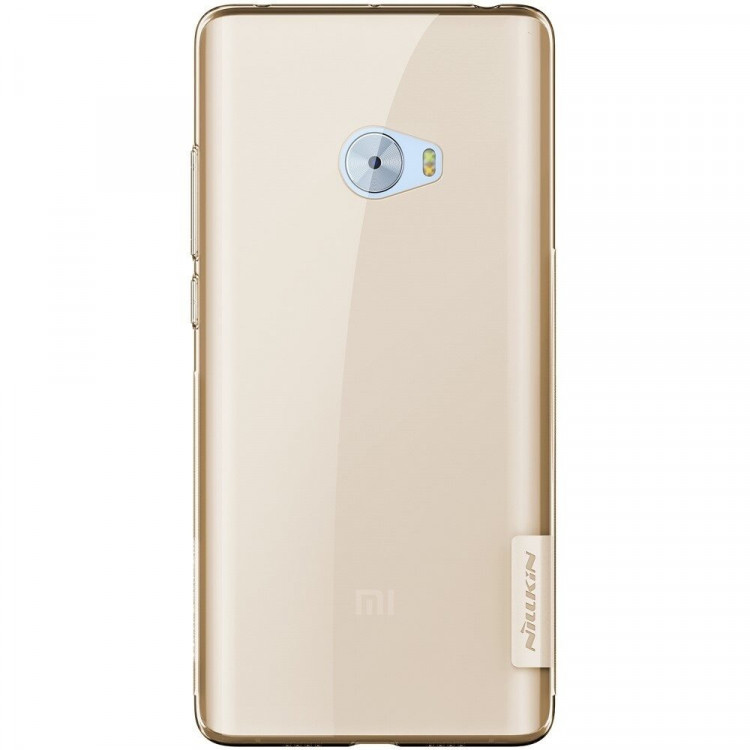 Силиконовый TPU чехол NILLKIN для Xiaomi Mi Note 2 (золотой)