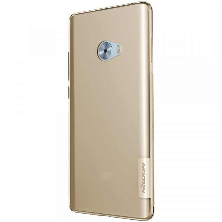 Силиконовый TPU чехол NILLKIN для Xiaomi Mi Note 2 (золотой)