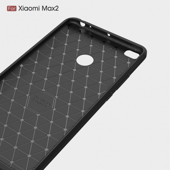 Чехол-накладка Carbon Fibre для Xiaomi Mi Max 2 (темно-синий) Чехол-накладка Carbon Fibre для Xiaomi Mi Max 2 (темно-синий)