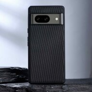 Чехол с текстурой нейлона для Google Pixel 8 (черный) Чехол с текстурой нейлона для Google Pixel 8 (черный)