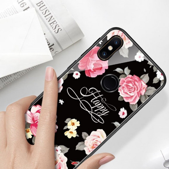 Чехол-накладка для Xiaomi Mi 6X / Xiaomi Mi A2 (Happy Flower) Чехол-накладка для Xiaomi Mi 6X / Xiaomi Mi A2 (Happy Flower)