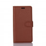 Чехол с визитницей для Samsung Galaxy S8 (коричневый)