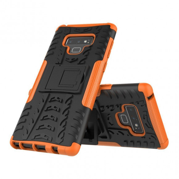 Чехол Hybrid Armor для Samsung Galaxy Note 9 (черный + оранжевый) Чехол Hybrid Armor для Samsung Galaxy Note 9 (черный + оранжевый)