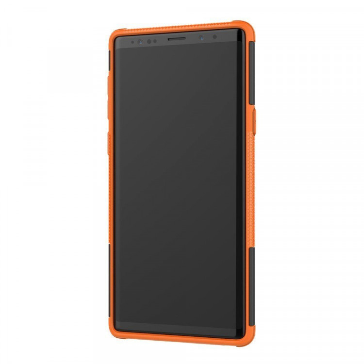 Чехол Hybrid Armor для Samsung Galaxy Note 9 (черный + оранжевый)