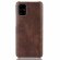 Кожаная накладка-чехол для Samsung Galaxy A71 (коричневый)
