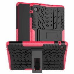 Чехол Hybrid Armor для Huawei MatePad T8 (черный + розовый)