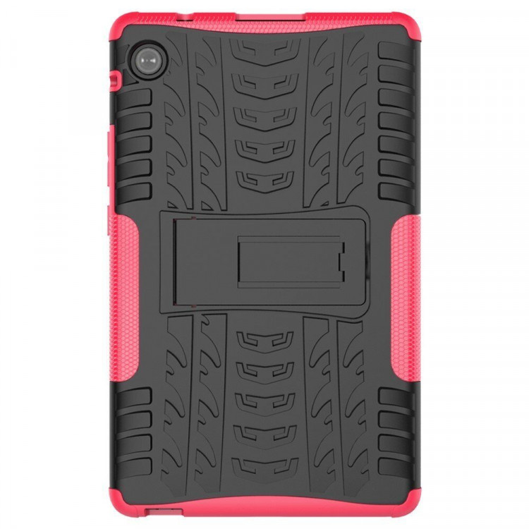 Чехол Hybrid Armor для Huawei MatePad T8 (черный + розовый)