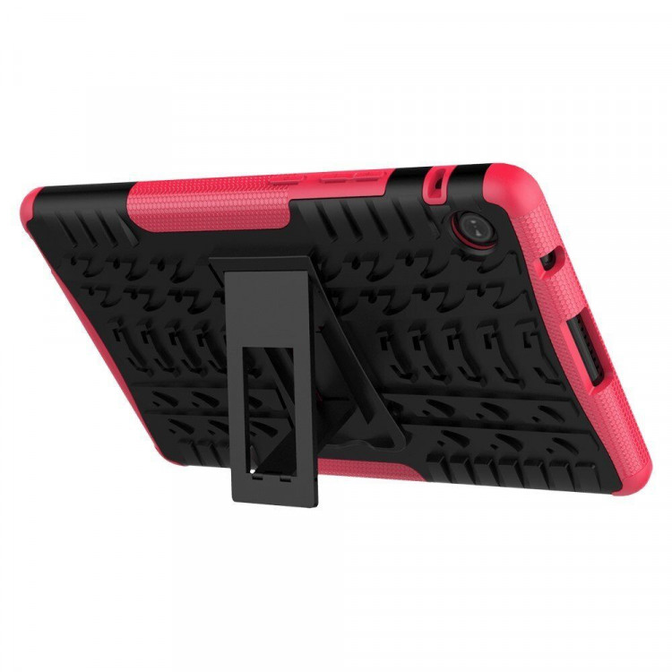 Чехол Hybrid Armor для Huawei MatePad T8 (черный + розовый)